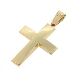 Χρυσός ανδρικός σταυρός σε 14 καράτια. CRA16369