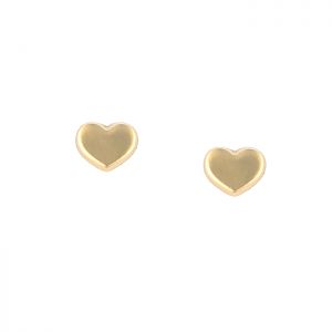 Σκουλαρίκια χρυσά καρδιές σε 9 καράτια SK17069