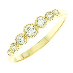 Κομψό σειρέ χρυσό δαχτυλίδι με ζιργκόν στα 14 καράτια. RZ14446