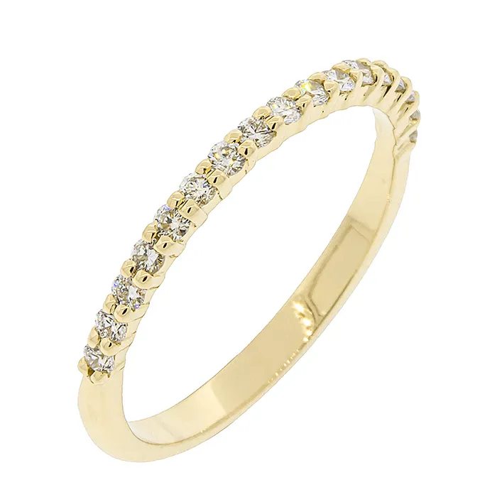 Χρυσό σειρέ δαχτυλίδι 18Κ με διαμάντια 0.30ct. RL17611