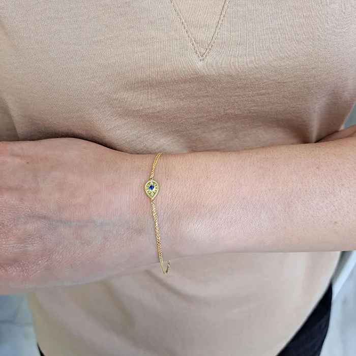 Χρυσό βραχιόλι αλυσίδα σε 9 καράτια σε βυζαντινό στυλ. BRA18268