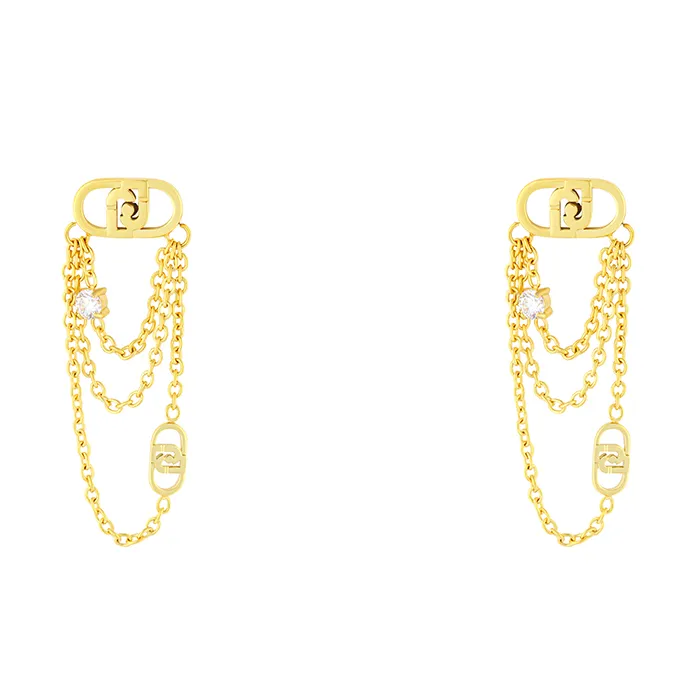 Earrings Woman - STONES - Gold