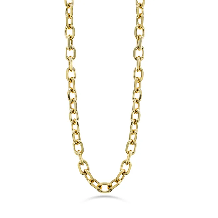 Necklace Stainless Steel- E-Gold