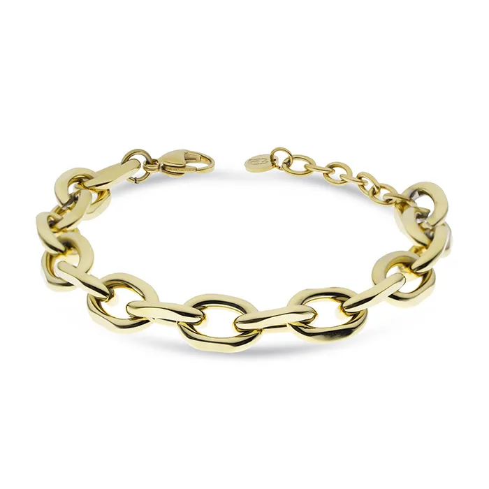 Bracelet Stainless Steel-E-Gold