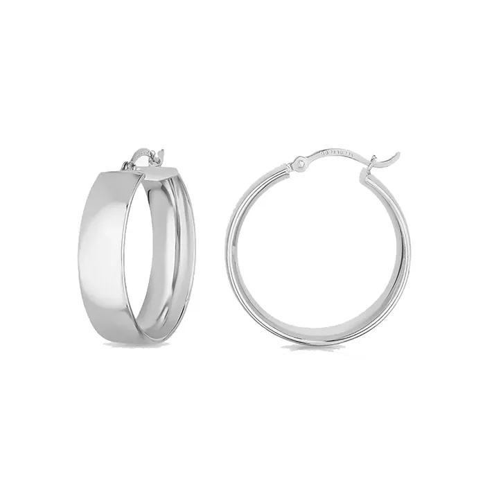 Earrings Stainless Steel-E-SILVER