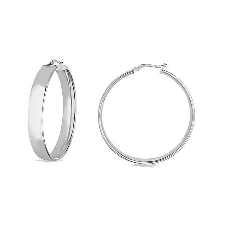 Earrings Stainless Steel-E-SILVER