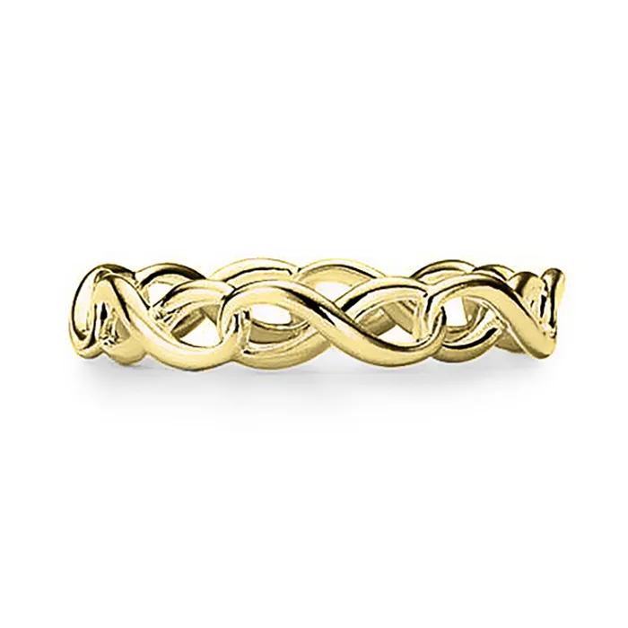 Ring Stainless Steel-E-Gold