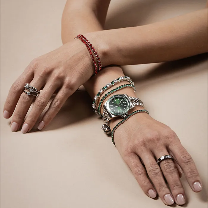 Bracelet Stainless Steel-E-SILVER