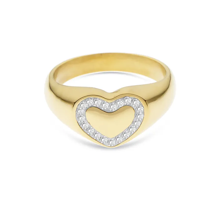 Ring Stainless Steel-E-Gold