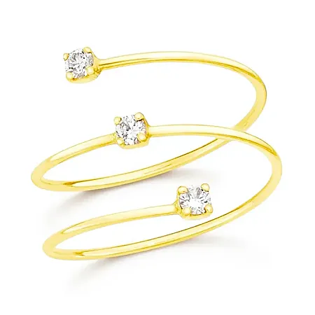 Ring Stainless Steel-E-Gold