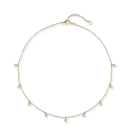 Necklace Woman - STONES - Gold