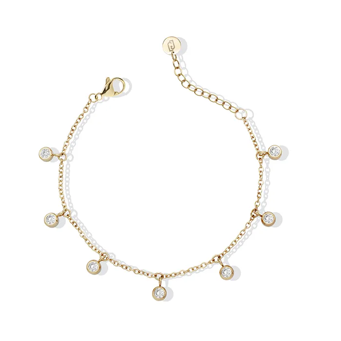 Bracelet Woman - STONES - Gold