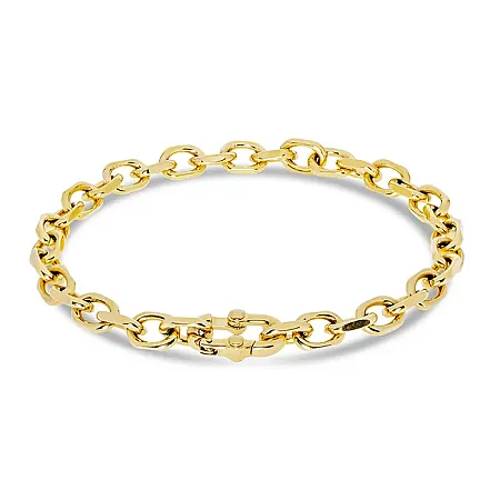 Bracelet Gents -E- Gold