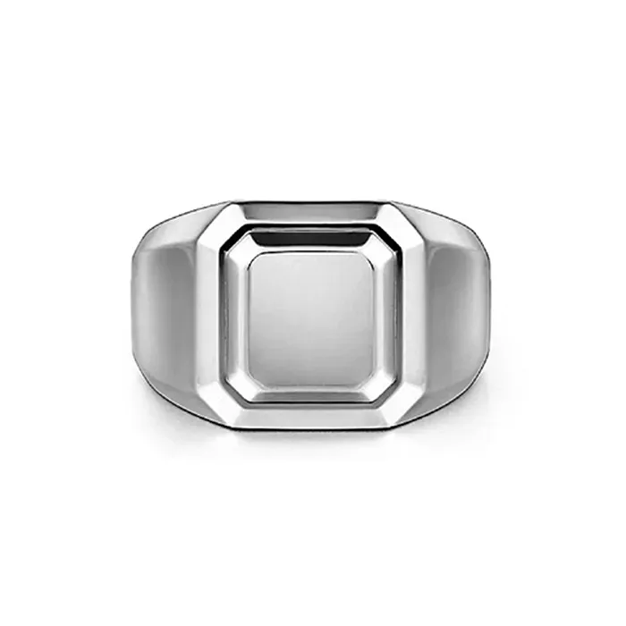 Ring Stainless Steel Gents-E-Silver