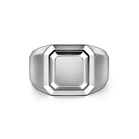 Ring Stainless Steel Gents-E-Silver