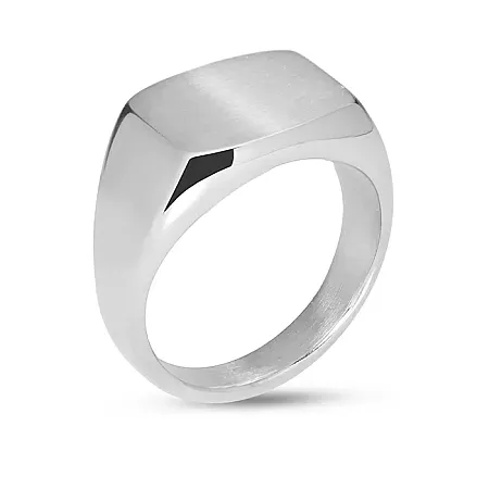Ring Stainless Steel Gents-E-Silver