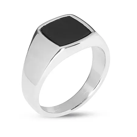 Ring Stainless Steel Gents-E-SILVER