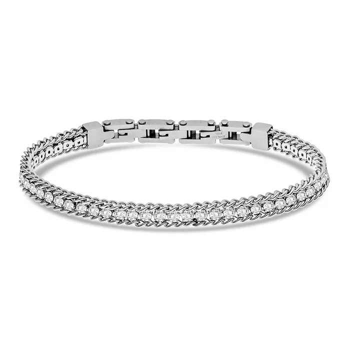 Bracelet Gents -E- SILVER