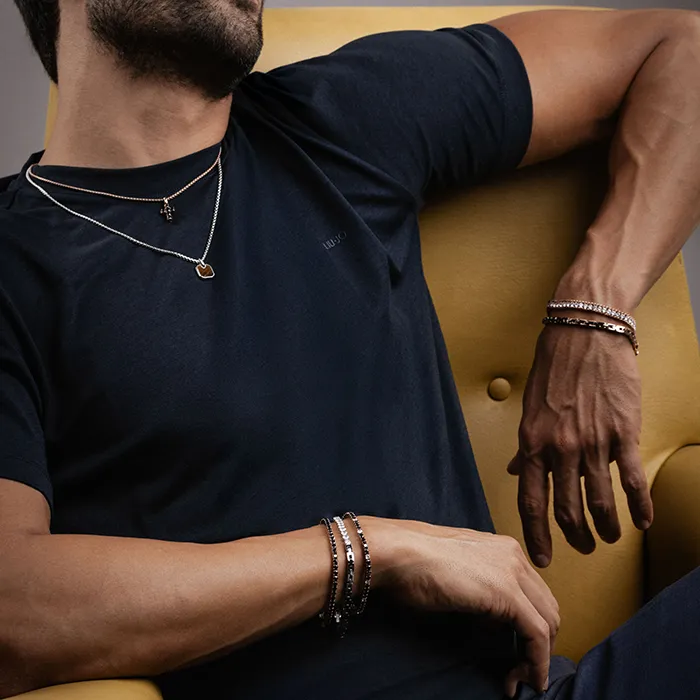 Bracelet Gents -E- SILVER