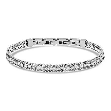 Bracelet Gents -E- SILVER