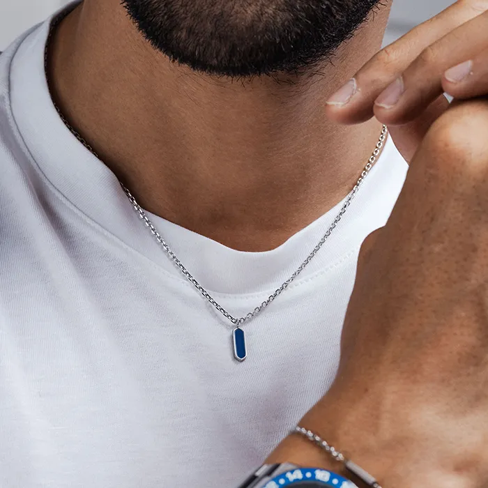 Necklace Gents - Silver
