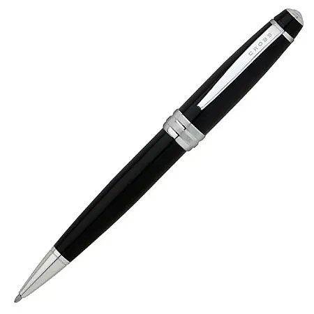 Cross Bailey Μαύρο Λακαρισμένο Στυλό Διαρκείας (Ballpoint)