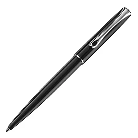 Diplomat Traveller Black Lacquer Chrome – Στυλό Διαρκείας.