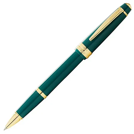 Cross Bailey Light™ Green – Rollerball Στυλό με Πράσινη Ρητίνη και Χρυσές Λεπτομέρειες