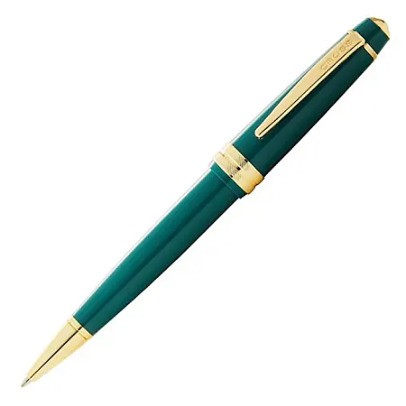 Cross Bailey Light™ Green – Στυλό Διαρκείας από Πράσινη Ρητίνη με Χρυσαφί Λεπτομέρειες