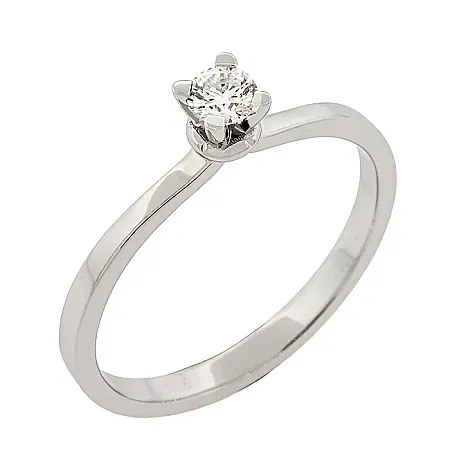 Μονόπετρο Δαχτυλίδι Διαμάντι 0.17ct G VS1 IGI 18Κ | Million Diamonds
