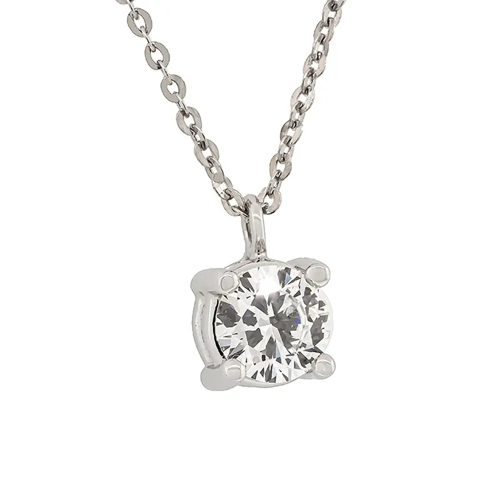 Μενταγιόν σε Λευκόχρυσο 14Κ με Lab Grown Diamond 0.51ct IGI.