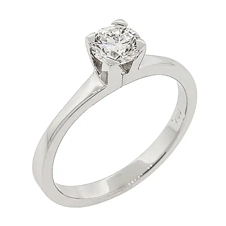 Μονόπετρο Δαχτυλίδι με Διαμάντι 0.60ct F VVS2 3EX IGI 18Κ | Million Diamonds