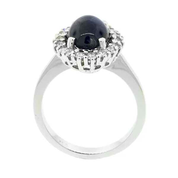 ΛΕΥΚΟΧΡΥΣΟ ΔΑΧΤΥΛΙΔΙ Κ18 ΜΕ ΖΑΦΕΙΡΙ 3.18ct ΚΑΙ ΜΠΡΙΓΙΑΝ 0.55ct. RL6944