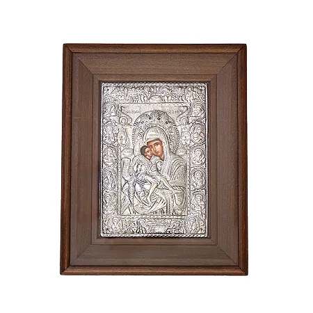 ΑΣΗΜΕΝΙΑ ΕΙΚΟΝΑ ΤΗΣ ΠΑΝΑΓΙΑΣ 29cmΧ23cm. S11774