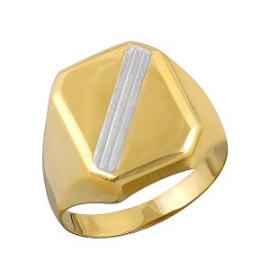Χρυσό ανδρικό δαχτυλίδι σε 14 καράτια .RA10215