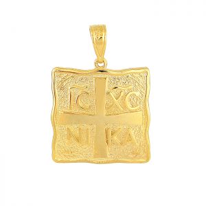 Κωνσταντινάτο φλουρί χρυσό σε 14 καράτια. BE14667