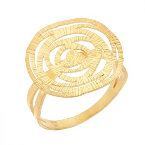 Χειροποίητο δαχτυλίδι χρυσό σε 14 καράτια. RΚ17596